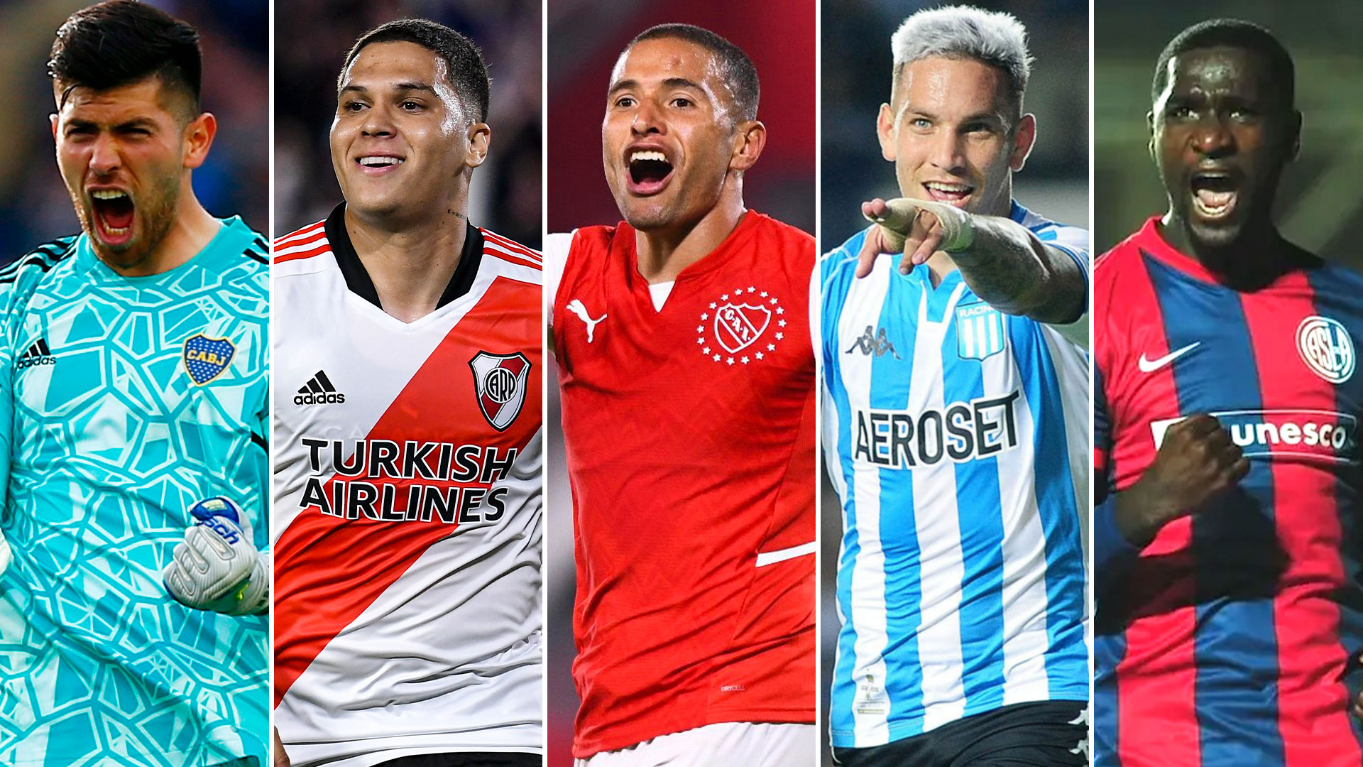 Algunas de las personalidades de jerarquía que se fueron del fútbol argentino