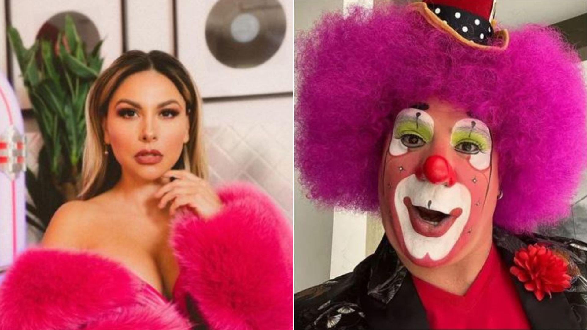 Gaby Ramírez responded to the way in which Platanito defended himself for the alleged sexual harassment of which she was a victim;  She assured her that she was not the only one who had been touched by the comedian (Photos: Instagram @gabyramireztv // @ platanitoshow)