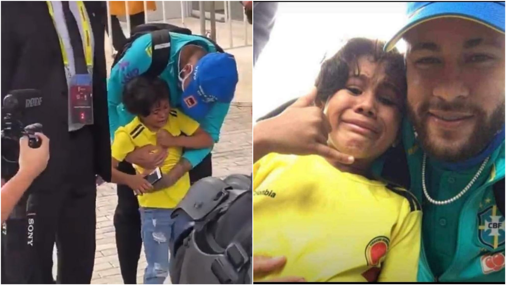 Neymar le envió un nuevo regalo al niño colombiano al que le firmó el autógrafo en Barranquilla