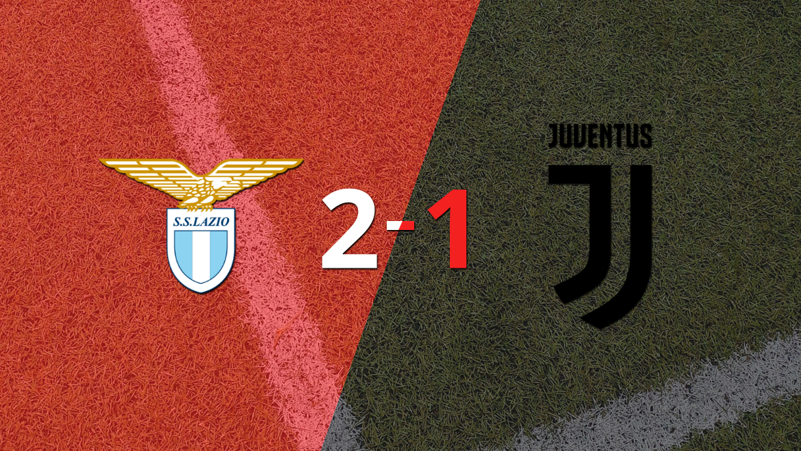 Juventus cayó 2-1 en su visita a Lazio