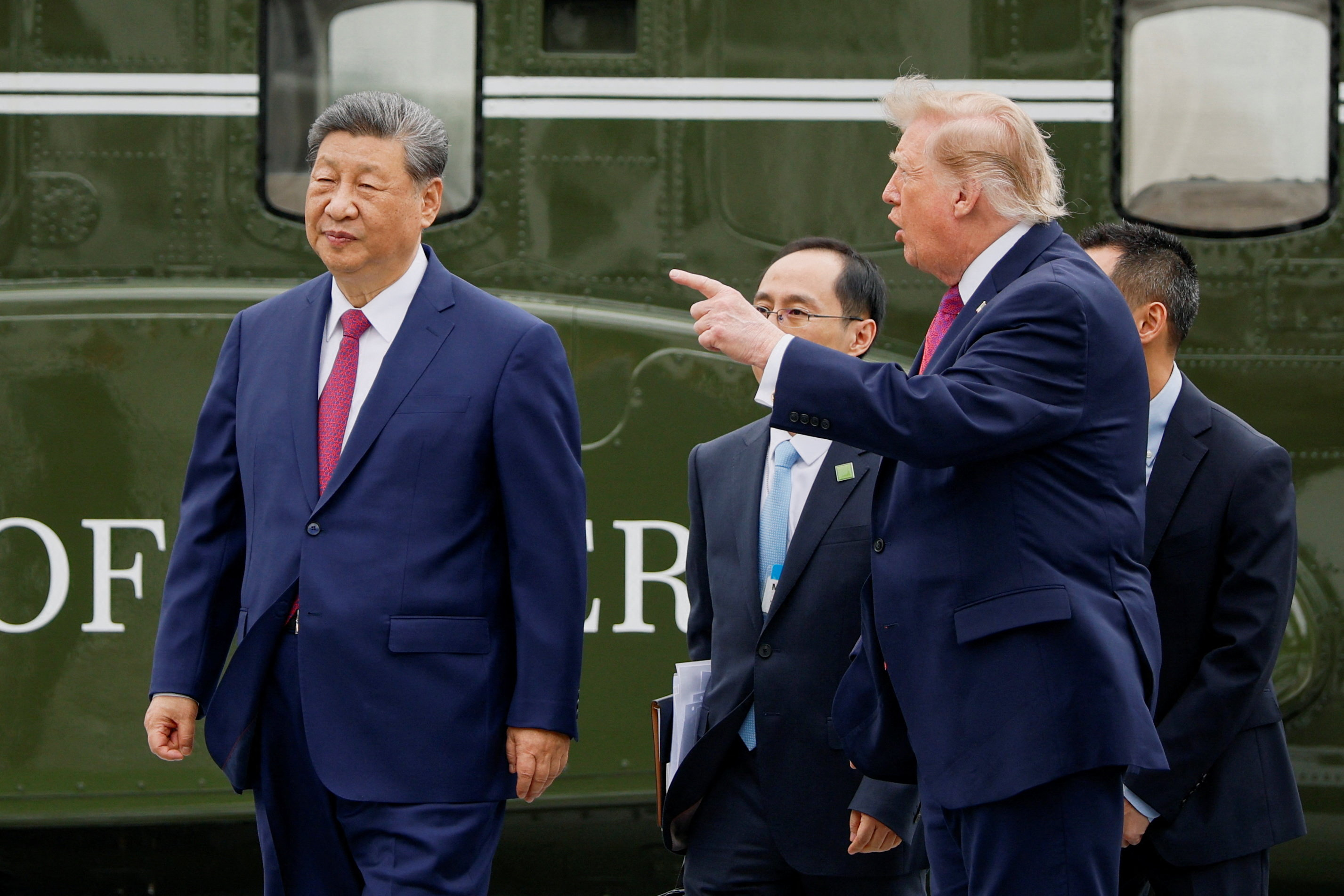 Donald Trump confirmó que se reunirá dos veces más con Xi Jinping antes de que termine el año