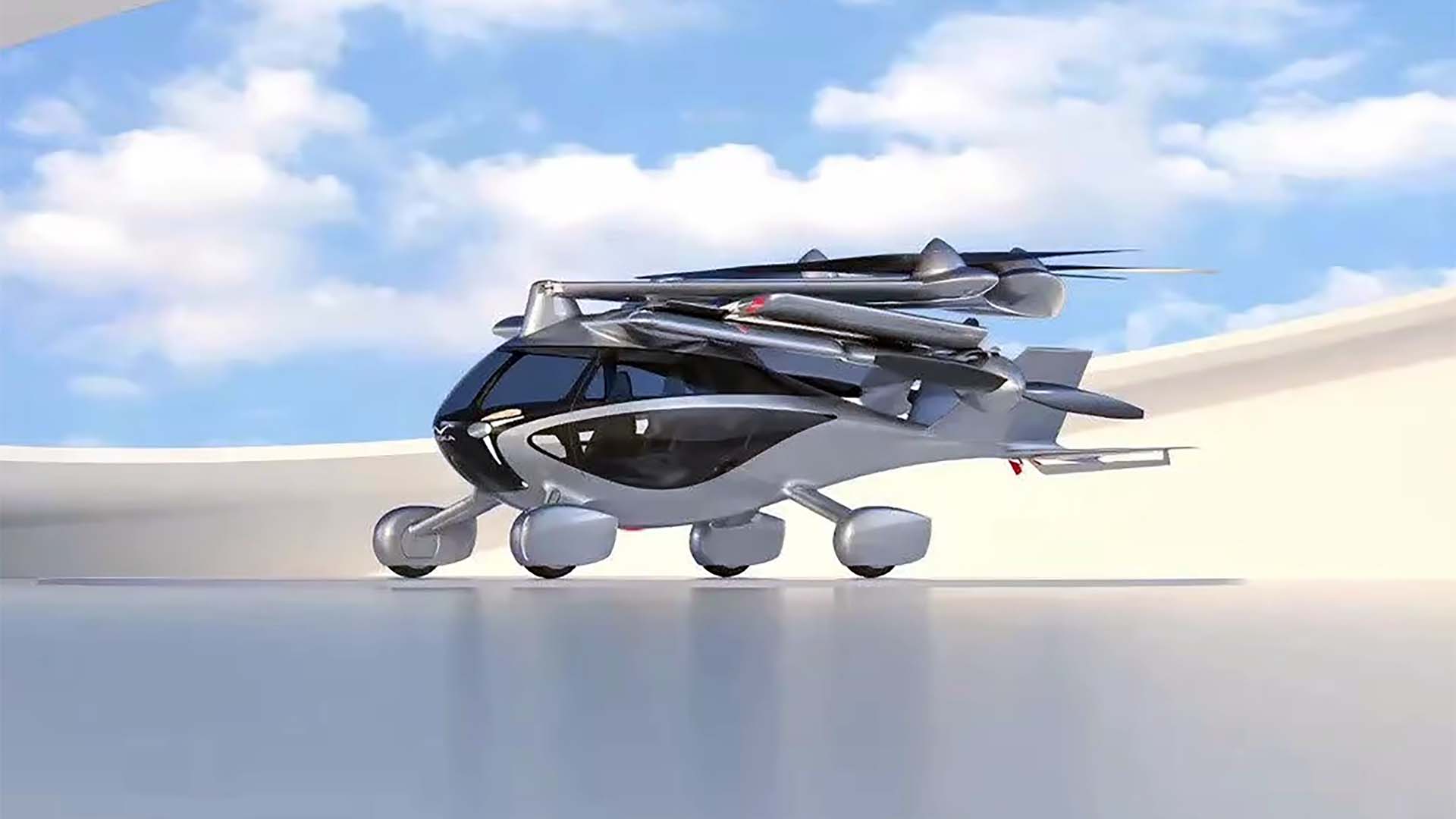 El Aska eVTOL es un vehículo que puede volar o andar sobre sus ruedas en caminos secundarios con capacidad para 4 pasajeros