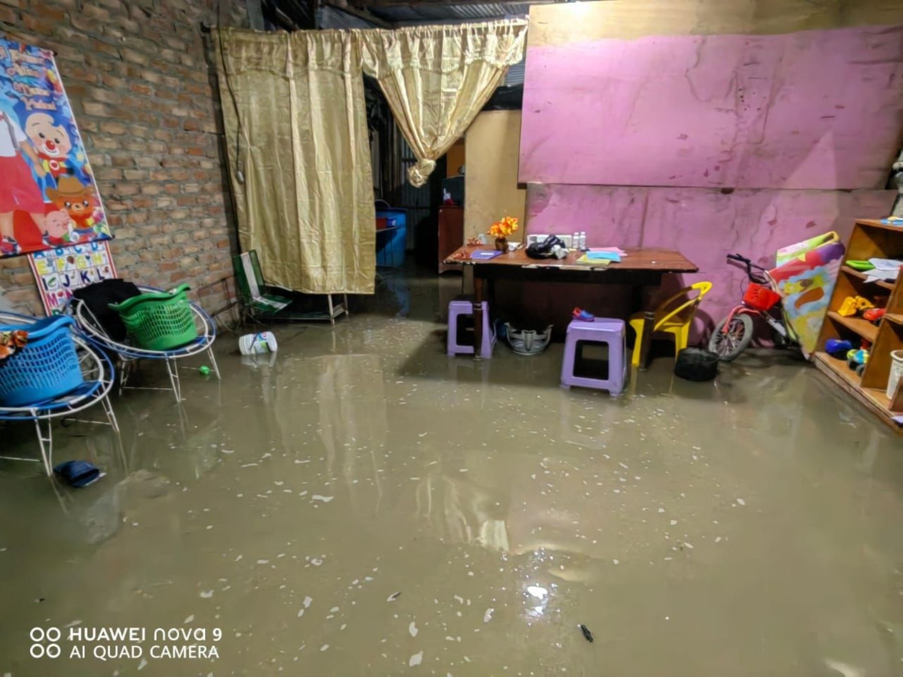 Tambo Grande suffers from rains