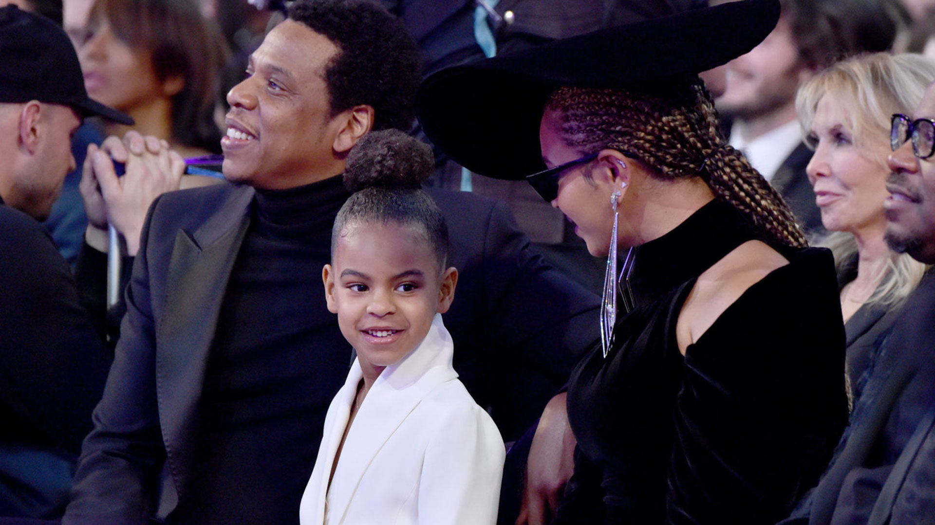 Blue Ivy is the eldest daughter of Beyoncé and Jay-Z.
