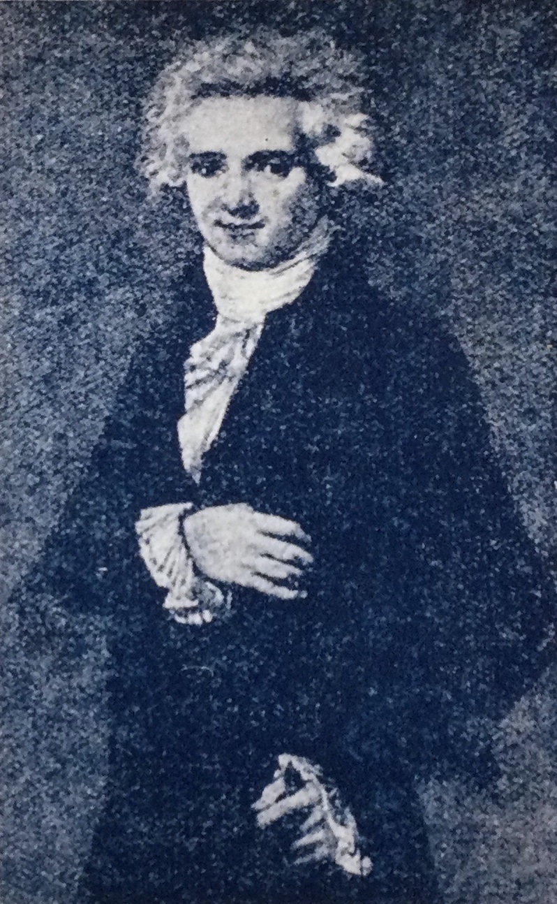 Robespierre a los 34 años. Era abogado y luego accedió a una diputación y entró a la política. Retrato de Ducreux.