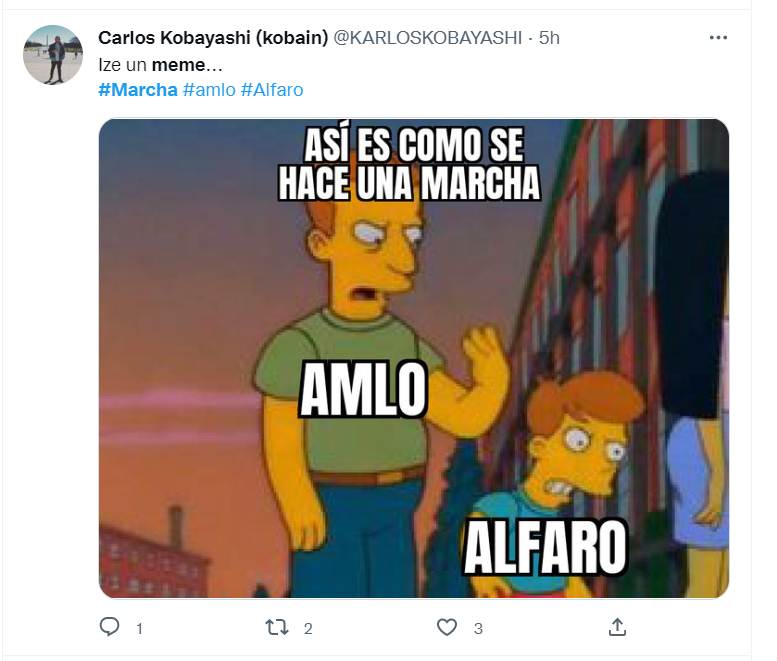 Algunos compararon la capacidad de convocatoria de Enrique Alfaro y de AMLO
(Foto: Twitter/captura de pantalla)