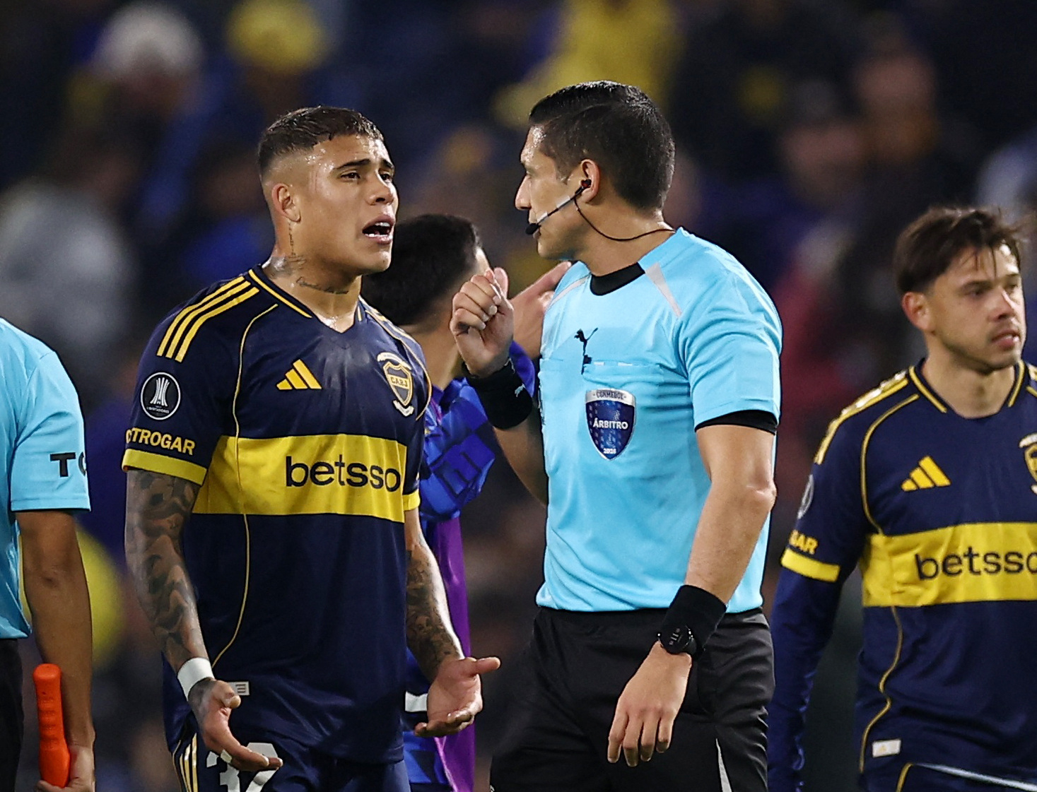 Los dos antecedentes pol&eacute;micos del &aacute;rbitro de Boca-Vasco da Gama en Brasil por las semifinales de la Copa Sudamericana
