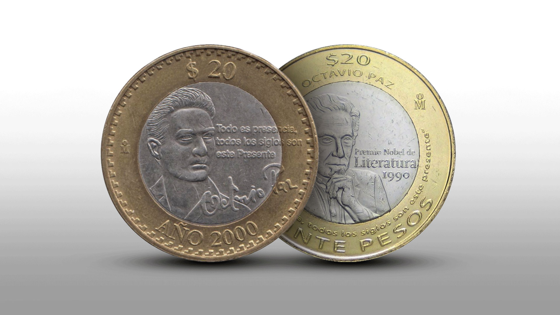 De qué están hechas las monedas de Octavio Paz que se cotizan en más de un millón de pesos en línea
