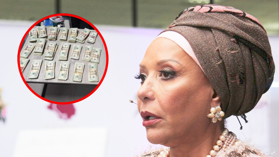 ¿Piedad Córdoba mintió sobre escándalo en Honduras por cargar 62.000 dólares? Ella misma respondió. Fotos: Colprensa e INM.