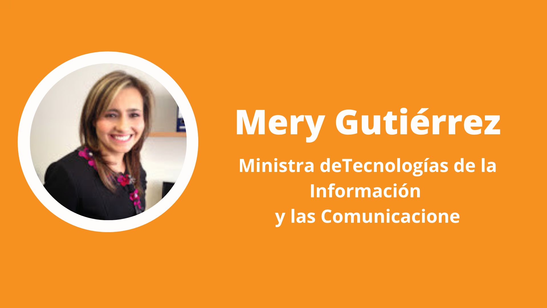 Mery Gutiérrez será la nueva MinTic en el gabinete de Gustavo Petro 