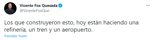 (Foto: Captura de pantalla / Twitter @VicenteFoxQue)
