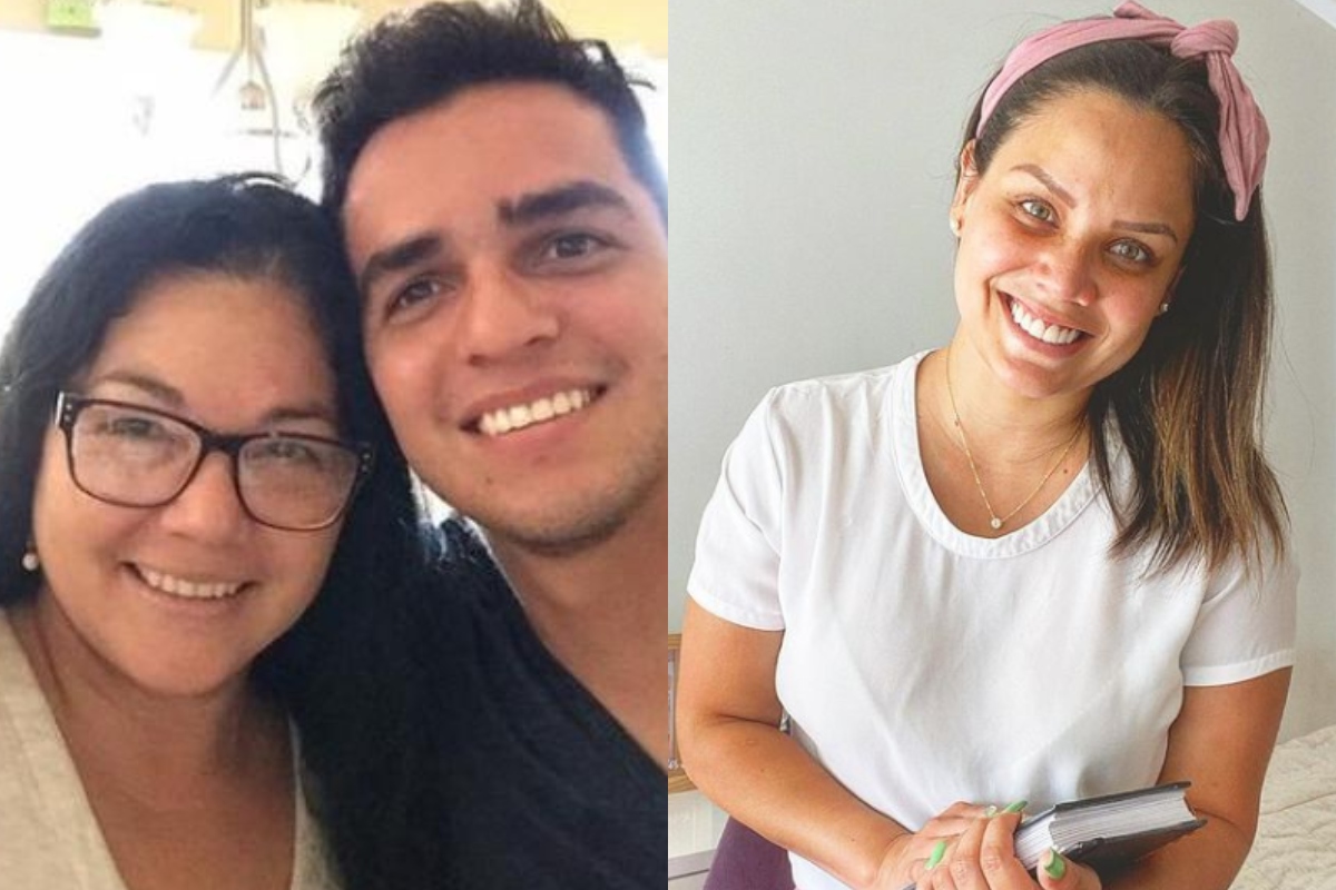 Mamá de Juan Víctor Sánchez  felicita a su hijo. 8Foto: Instagram)