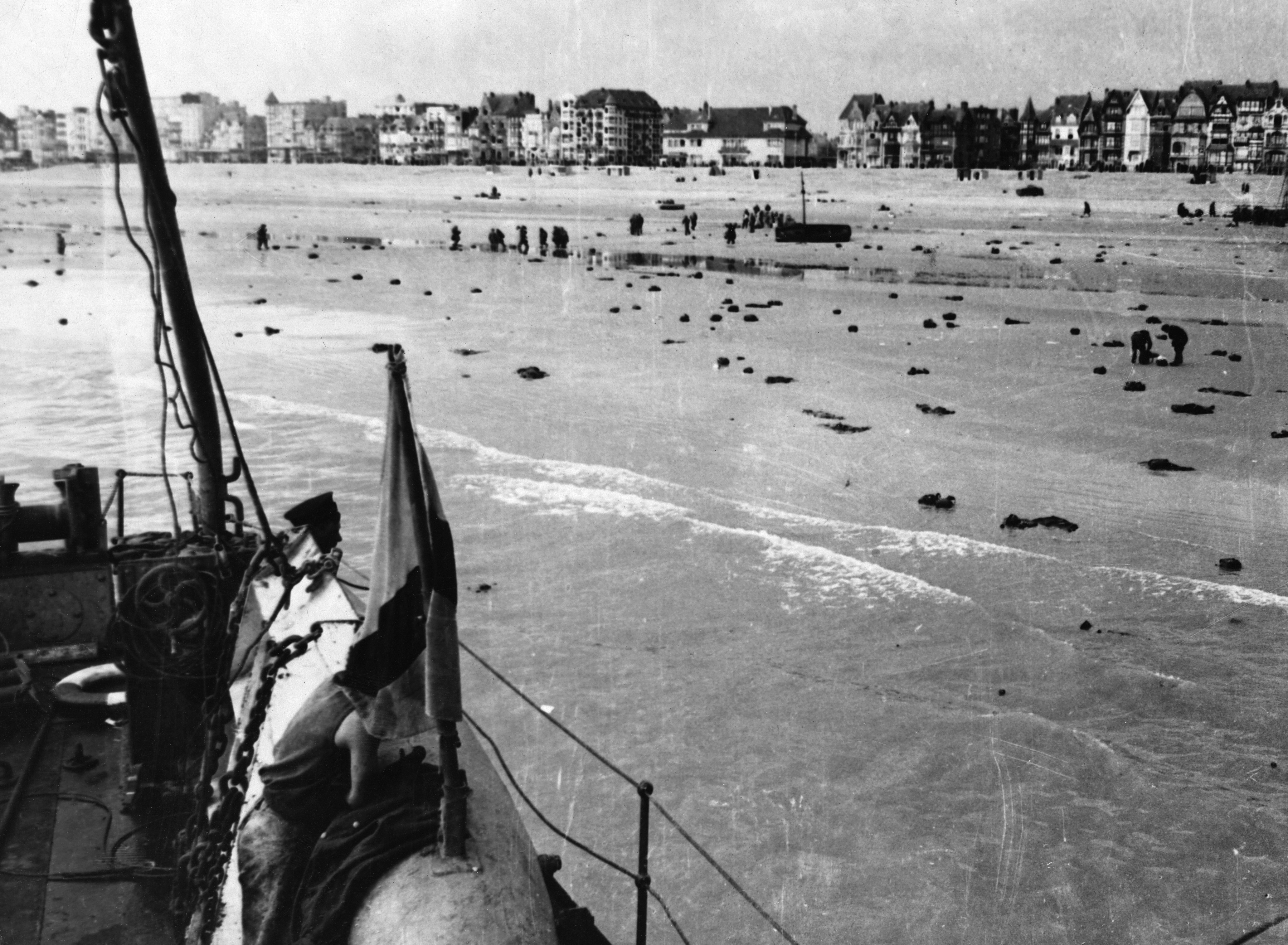 La Operación Dynamo se llamó "el milagro de Dunkerque". Durante la misma, más de 330 mil hombres franceses, británicos, belgas y canadienses escaparon de la invasión alemana desde las playas cercanas a Dunkerque (Getty)