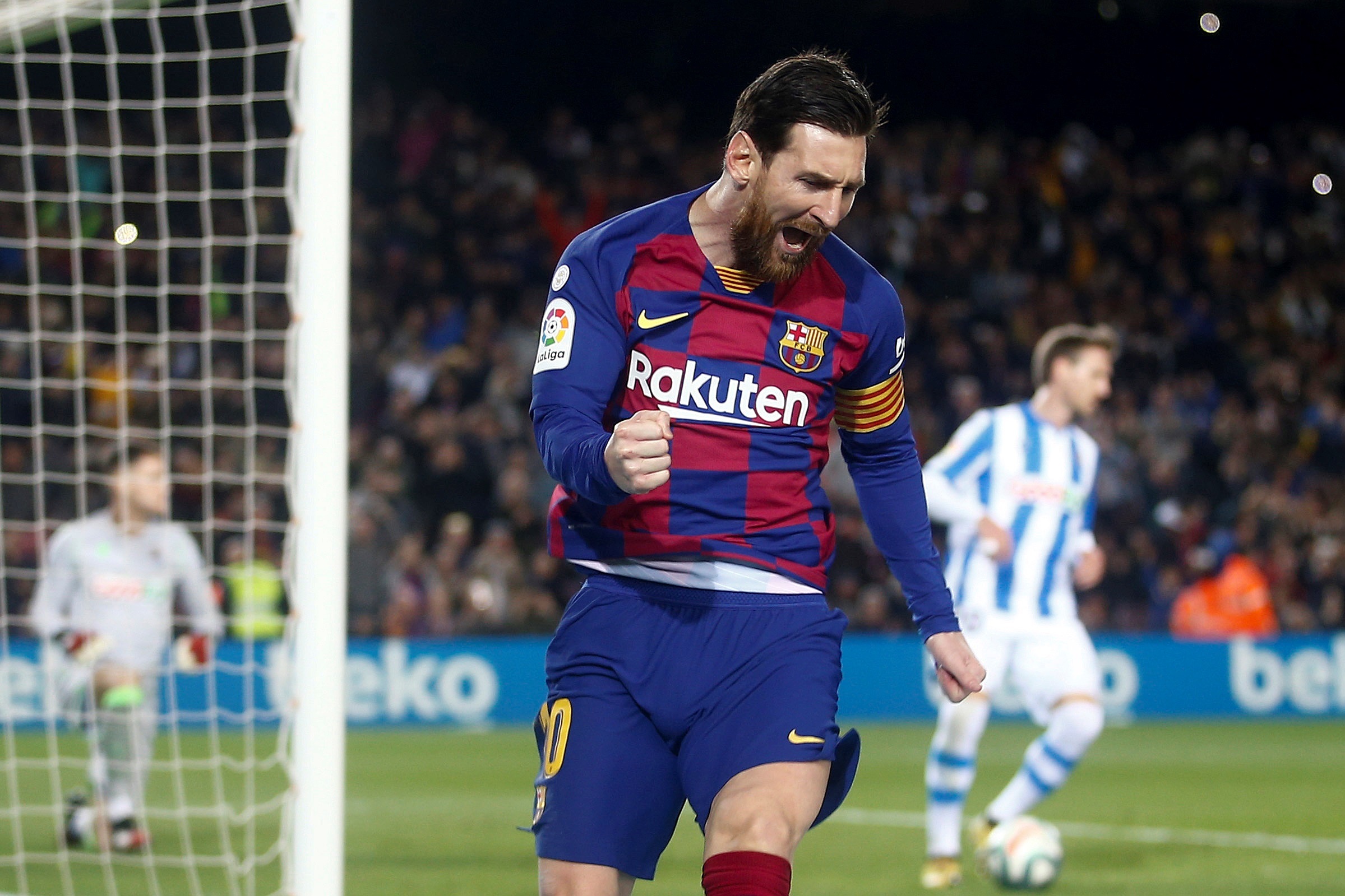 Messi se transformó en el mejor jugador en la historia del FC Barcelona (EFE/Quique García)

