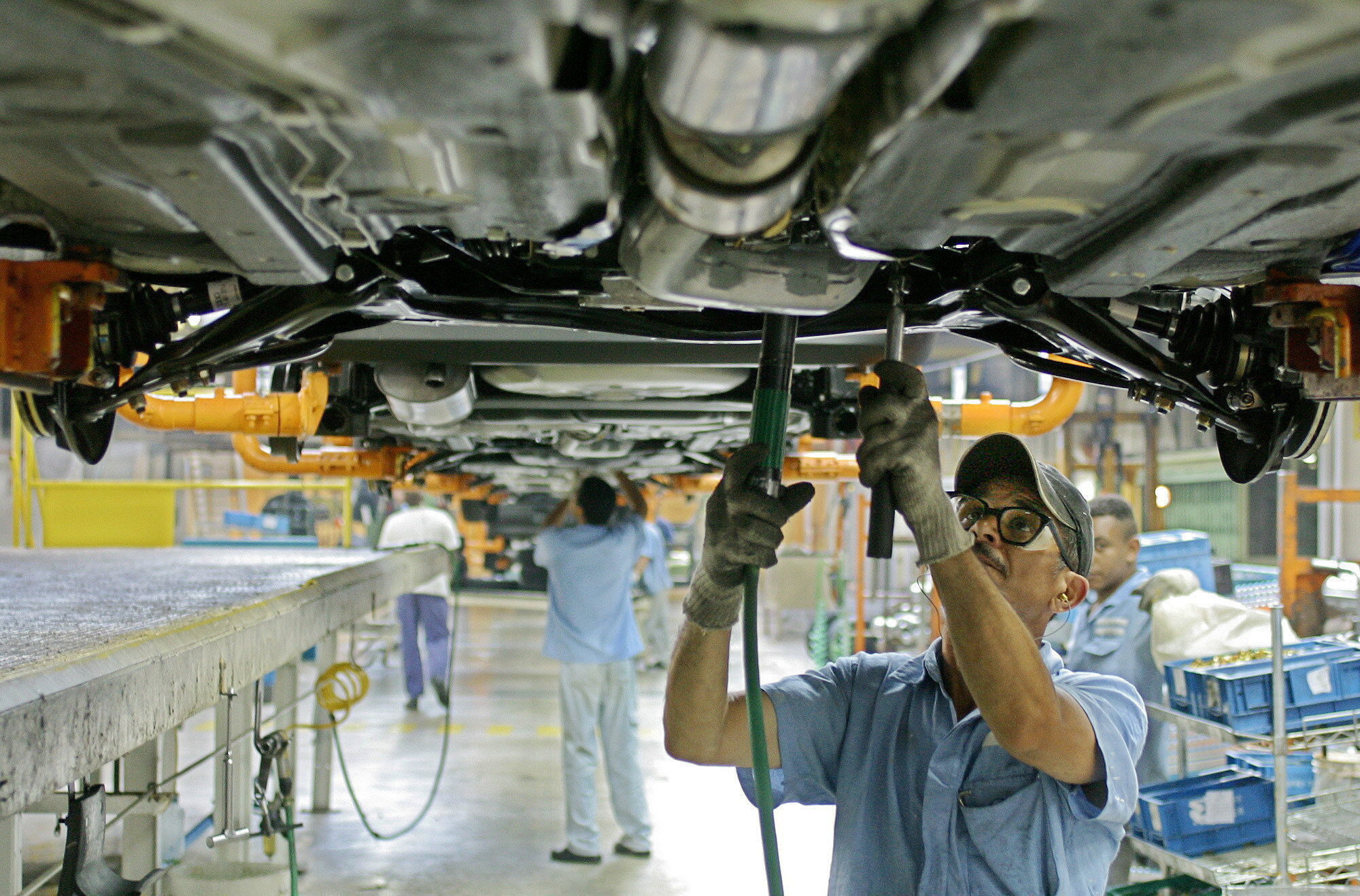 Las automotrices aportaron el 39% de las exportaciones industriales del país y generan empleo formal
EFE/Caetano Barreira
