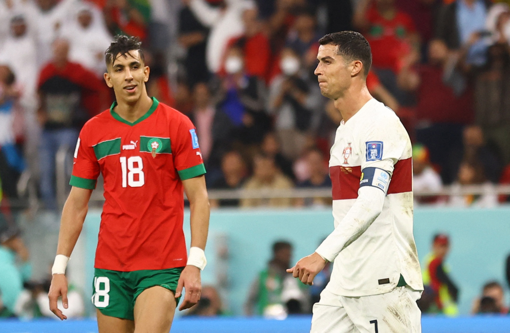Ronaldo tuvo que masticar bronca por ser suplente (Reuters)