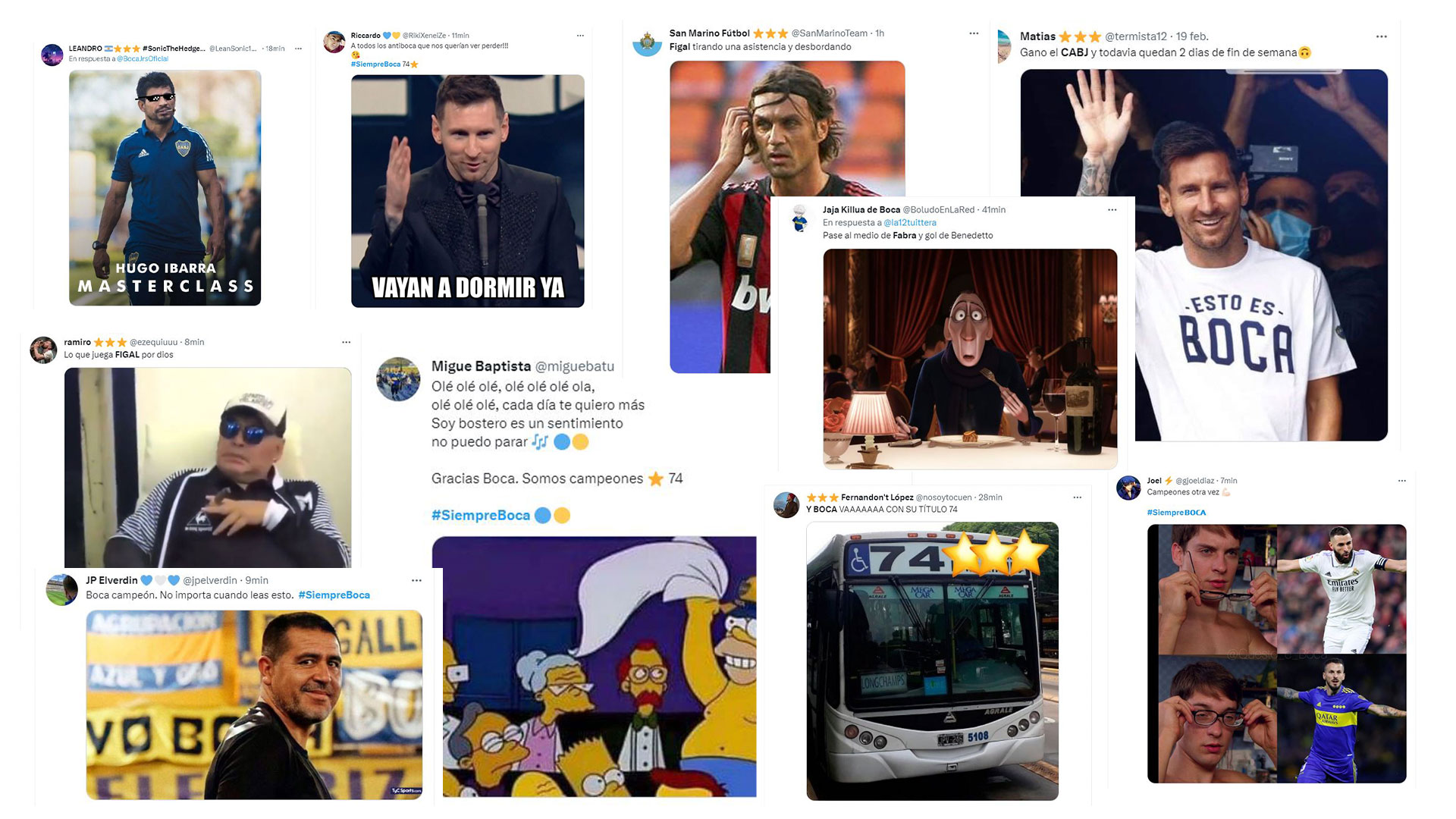 Los mejores memes de la consagración de Boca en la Supercopa Argentina: Benedetto en modo Benzema, “masterclass” de Ibarra y el “mensaje” de Messi