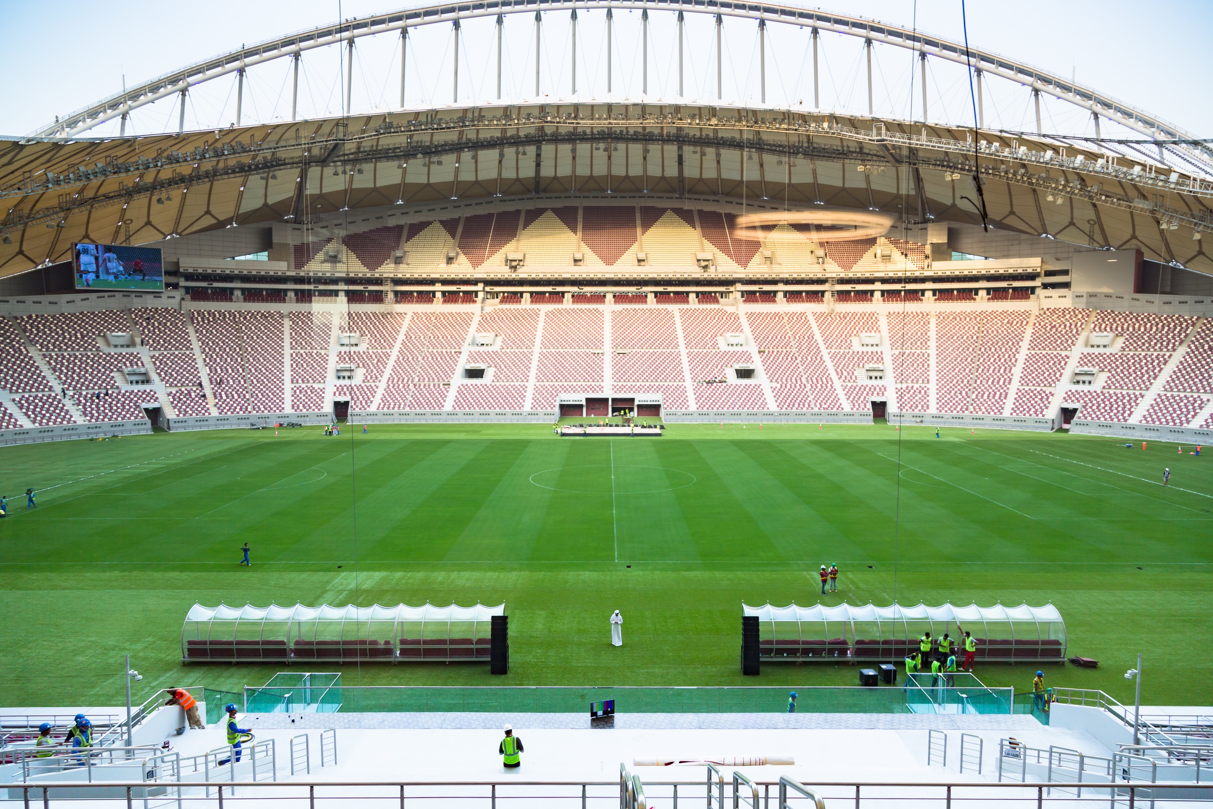 17-05-2017 El estadio internacional de fútbol Khalifa en Qatar.
DEPORTES 
SUPREME COMMITTEE FOR DELIVERY & LEGACY 2022
