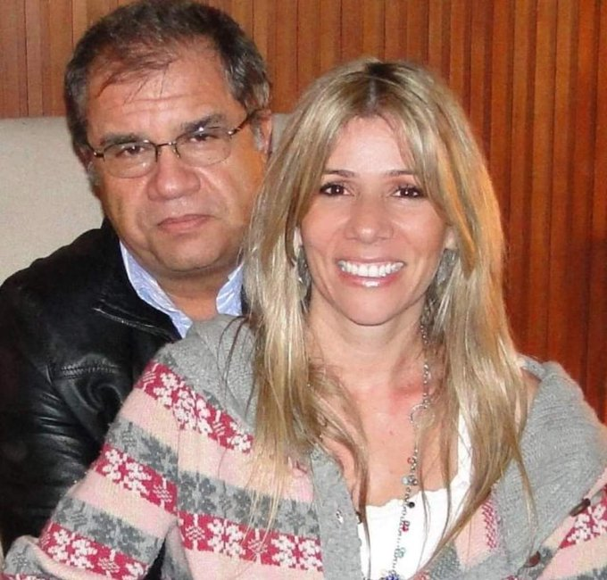 José Manuel Gnecco y su esposa