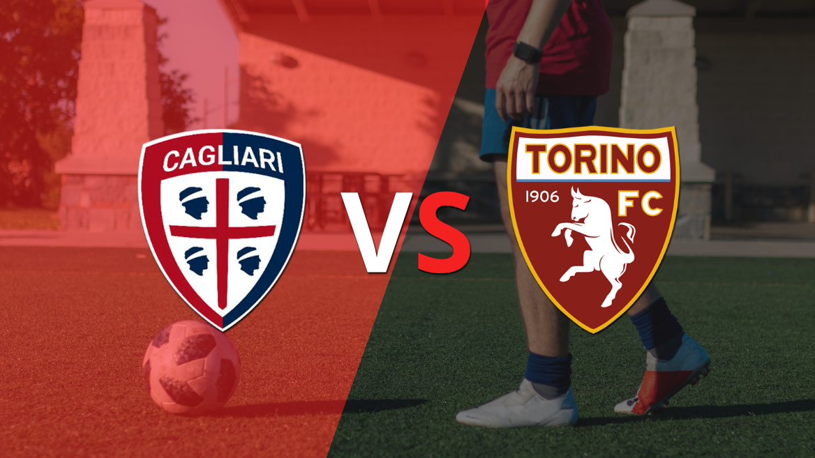 Cagliari y Torino se reparten los puntos y empatan 1-1