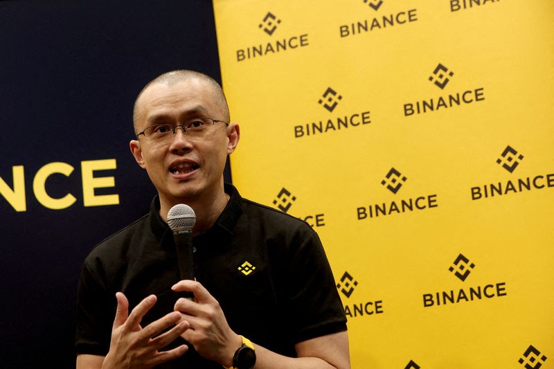 Zhao Changpeng, fundador y director ejecutivo de Binance (REUTERS/Benoit Tessier)
