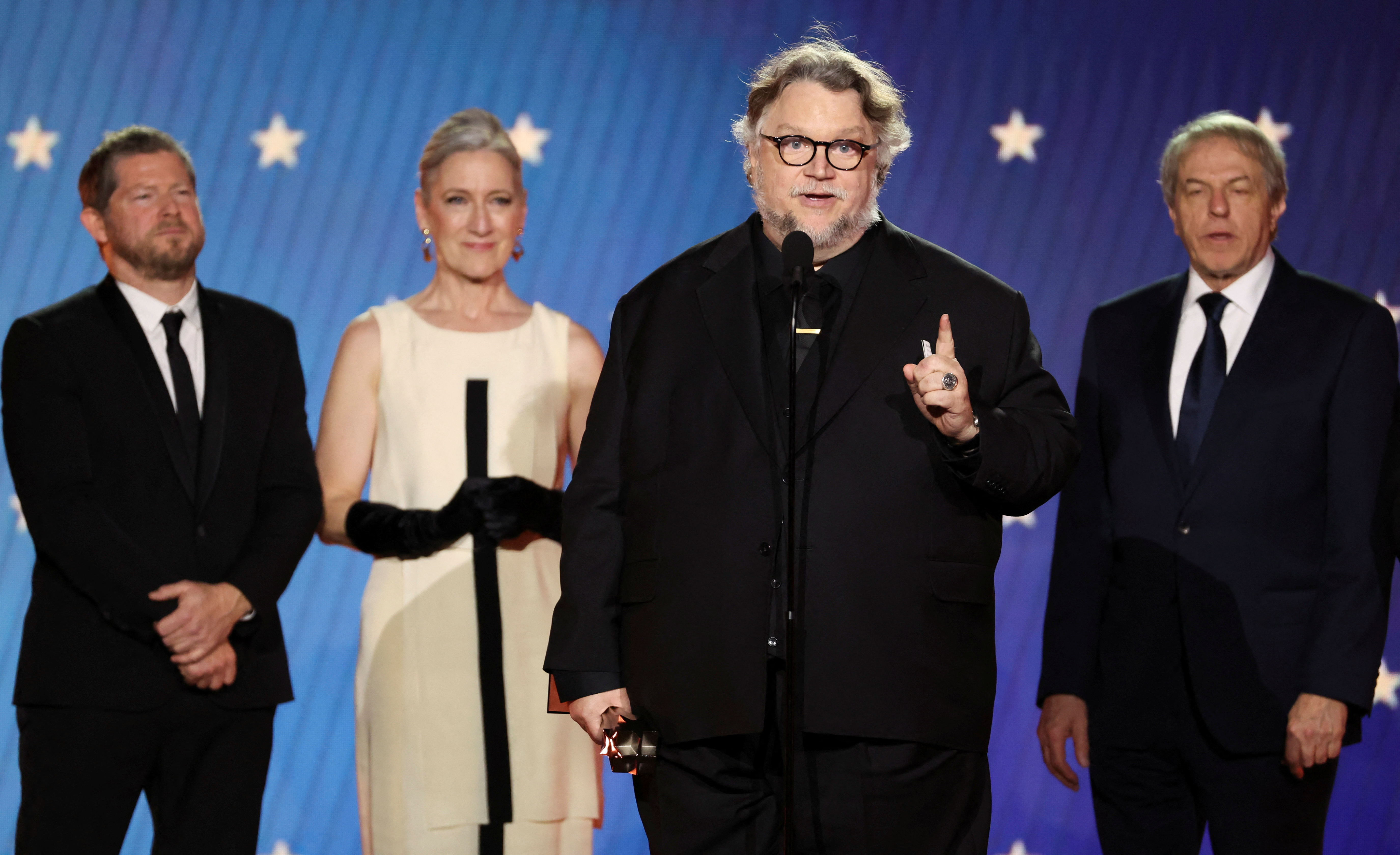 Guillermo del Toro ganó a Mejor película animada por Ponocchio (REUTERS/Mario Anzuoni)