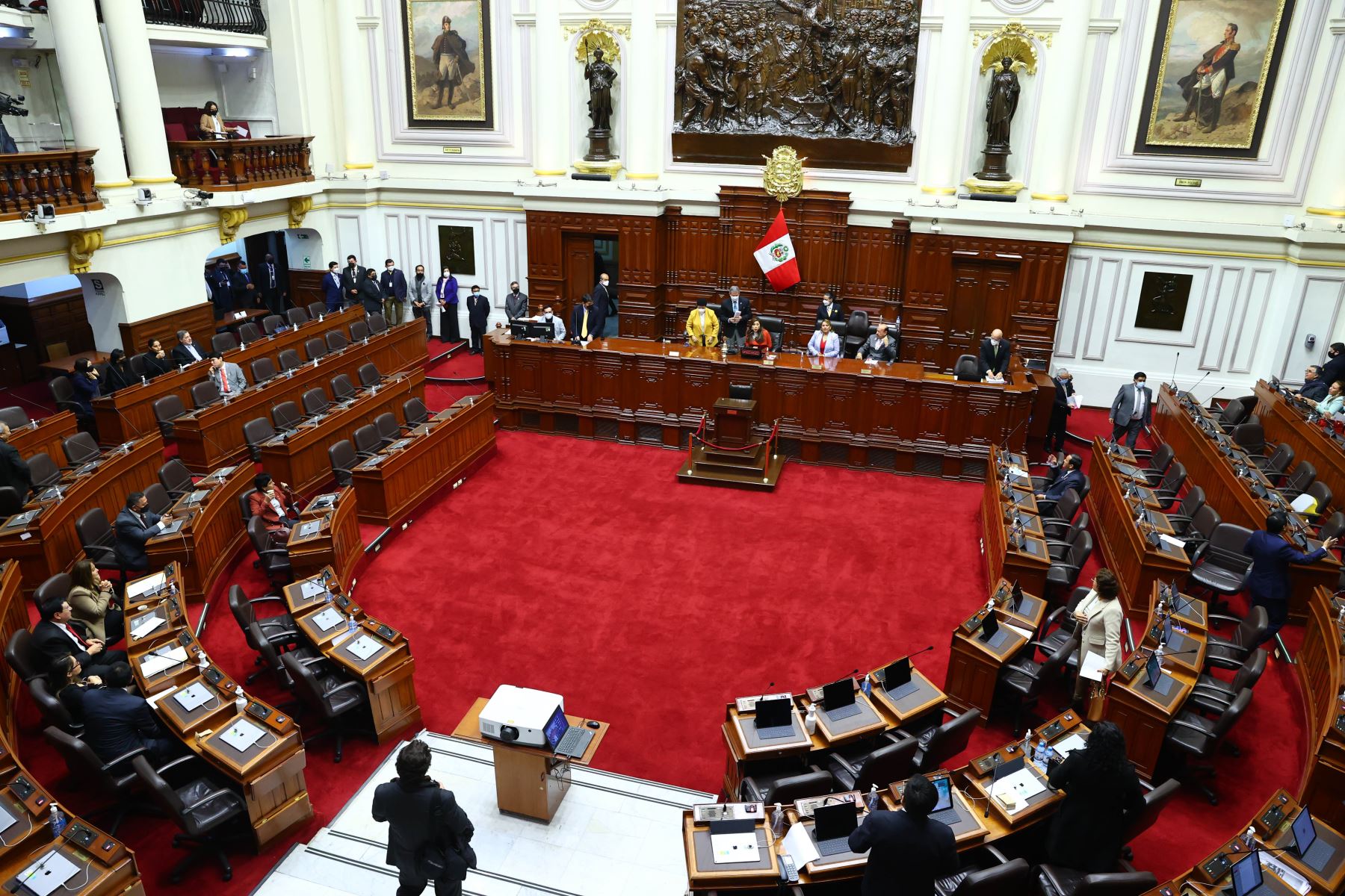 Pleno del Congreso de la República.