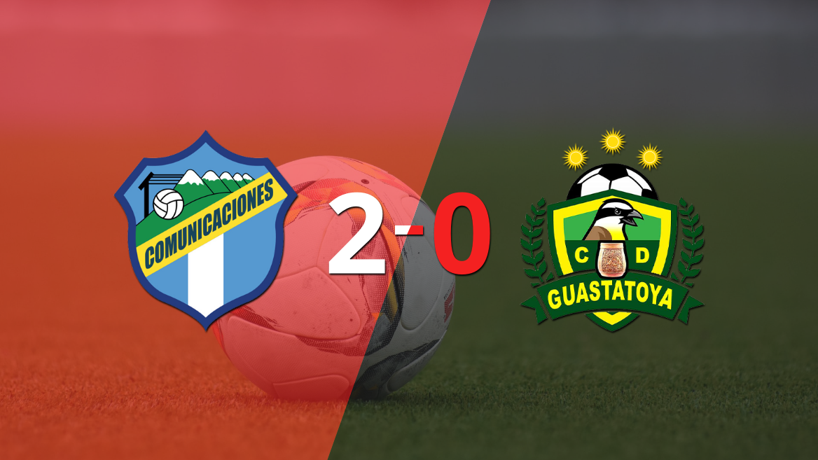 Comunicaciones derrotó 2-0 en casa a Guastatoya