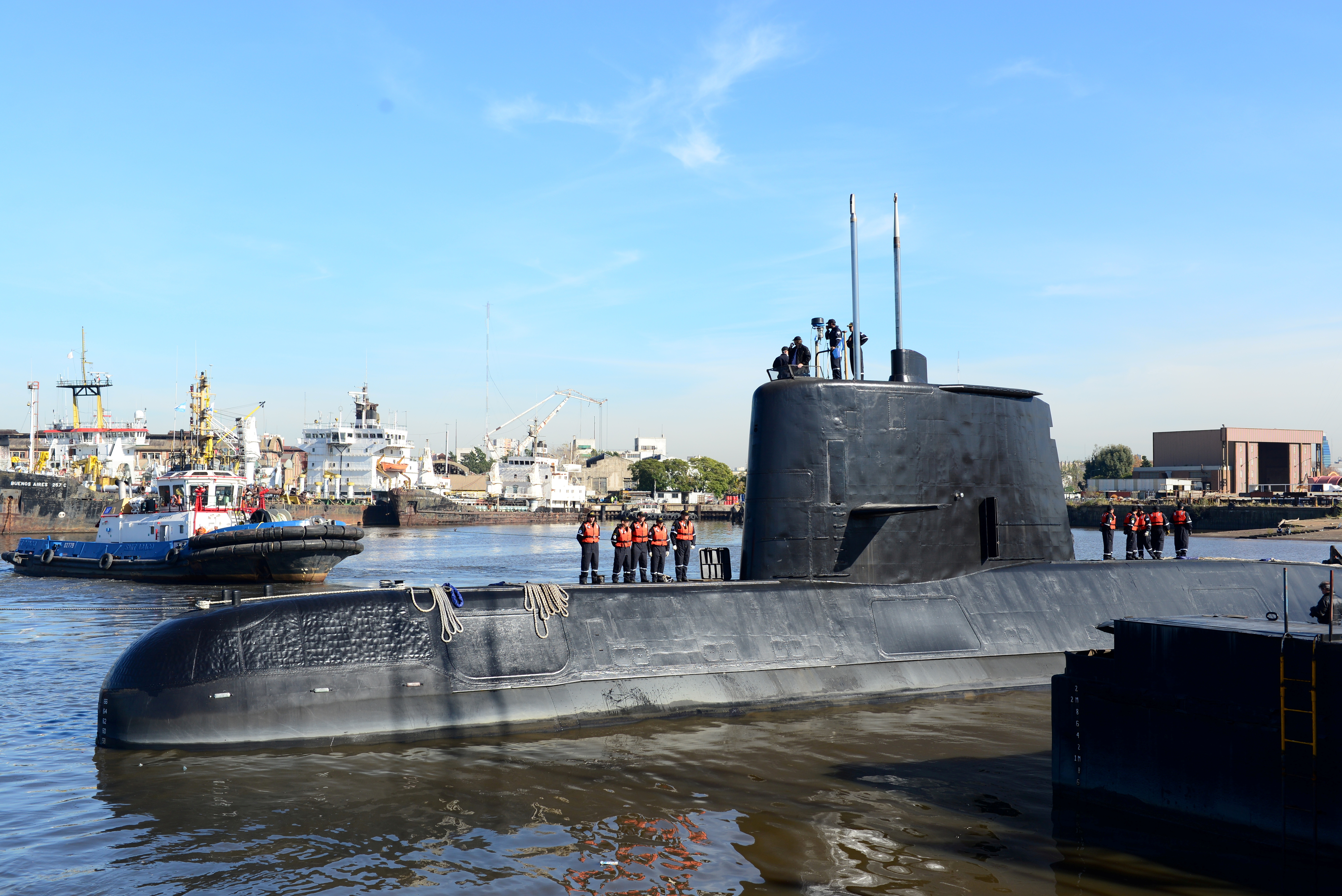 El ARA San Juan era el último submarino operativo de la Fuerza Armada. El ministerero de Defensa proyecta adquirir cuatro modernos para equipar de capacidad ofensiva a las Fuerzas Armadas /Handout via REUTERS ATTENTION EDITORS - THIS IMAGE WAS PROVIDED BY A THIRD PARTY./File Photo