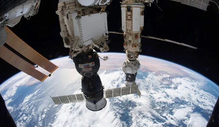 Los astronautas a bordo de la Estación Espacial Internacional no están ajenos a la invasión de Rusia a Ucrania (NASA)