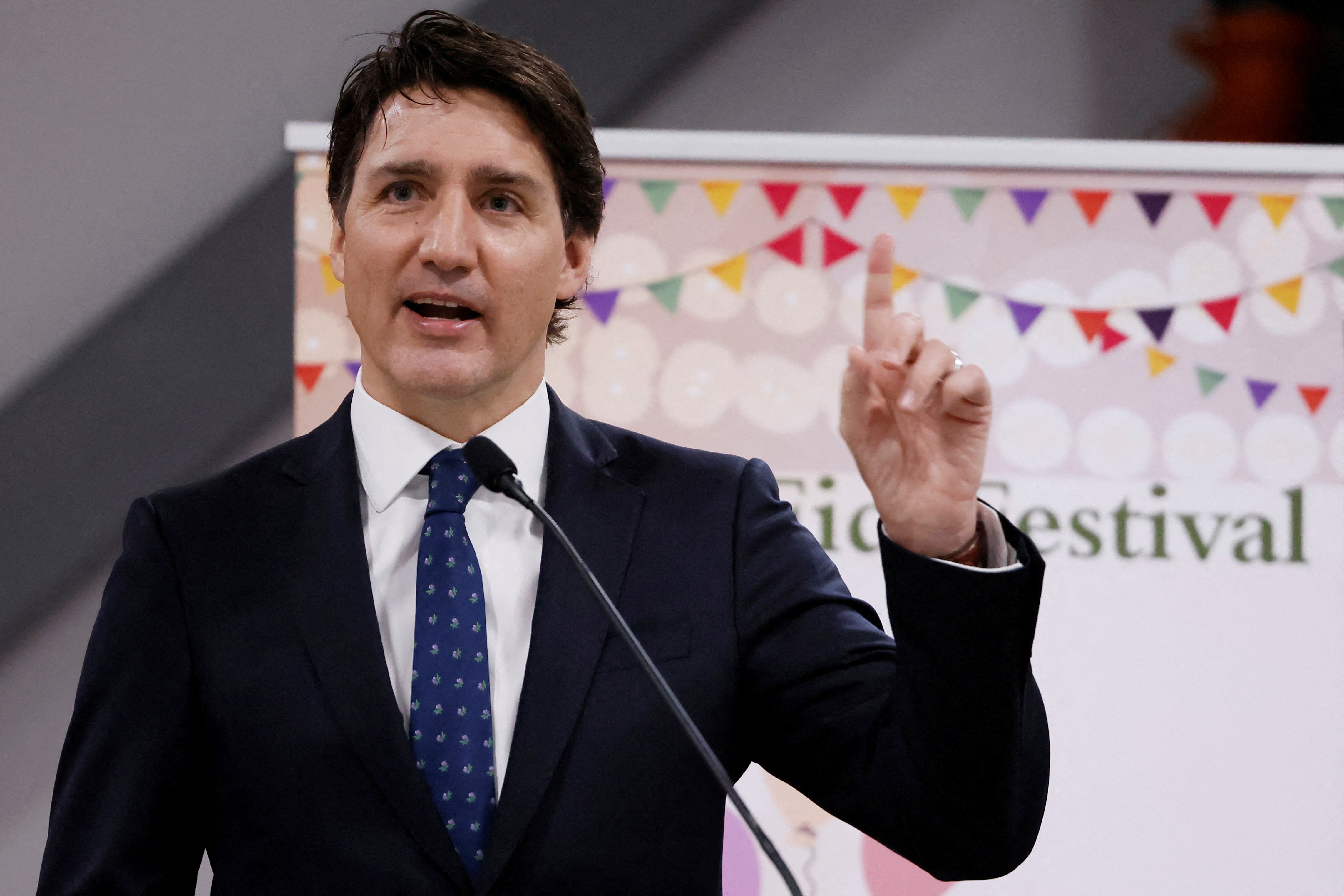 File photo: Canadian Prime Minister Justin Trudeau