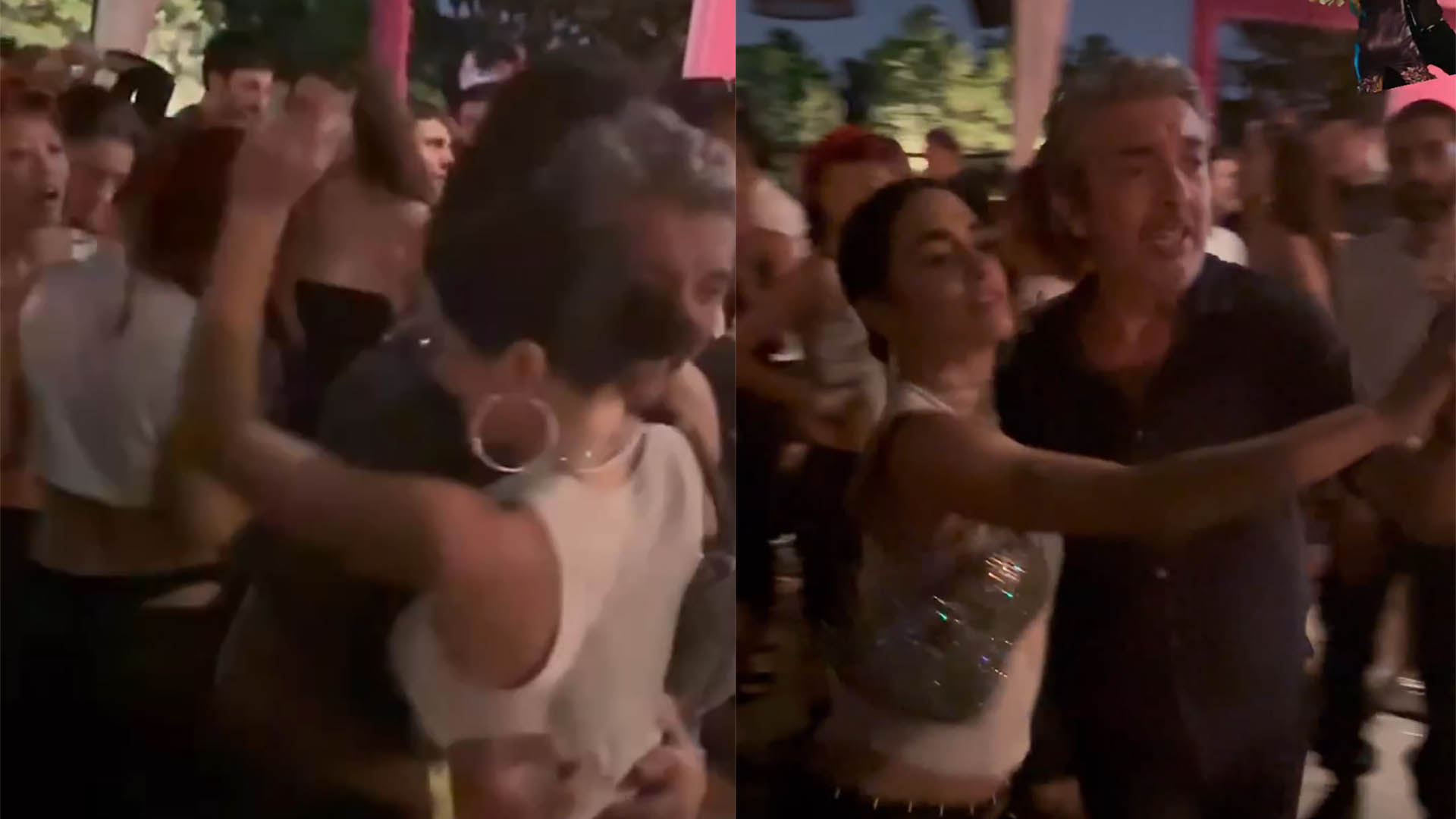 Lali Espósito y Ricardo Darín revolucionaron el cumpleaños de Fito Páez con su baile y el video se viralizó