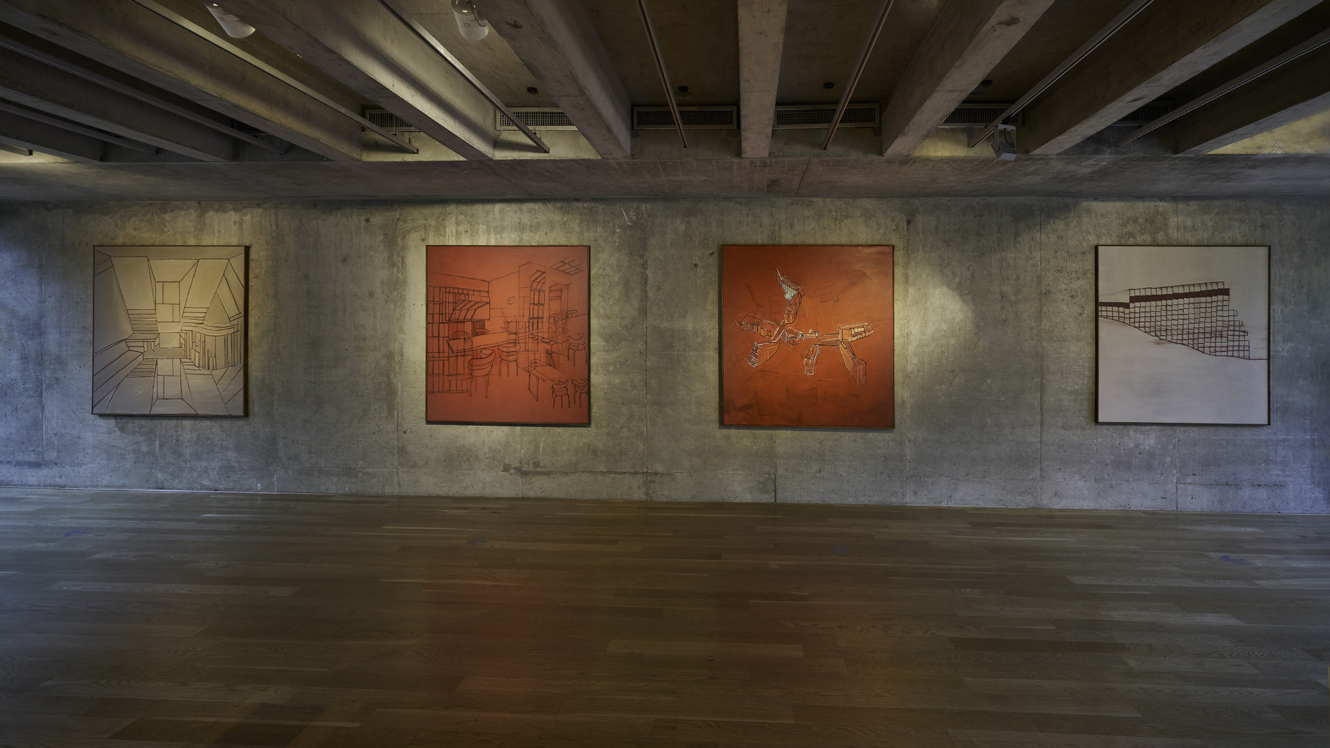 "Habitat", la muestra con obras de Luciana Levinton se exhibe en el primer piso del Macba