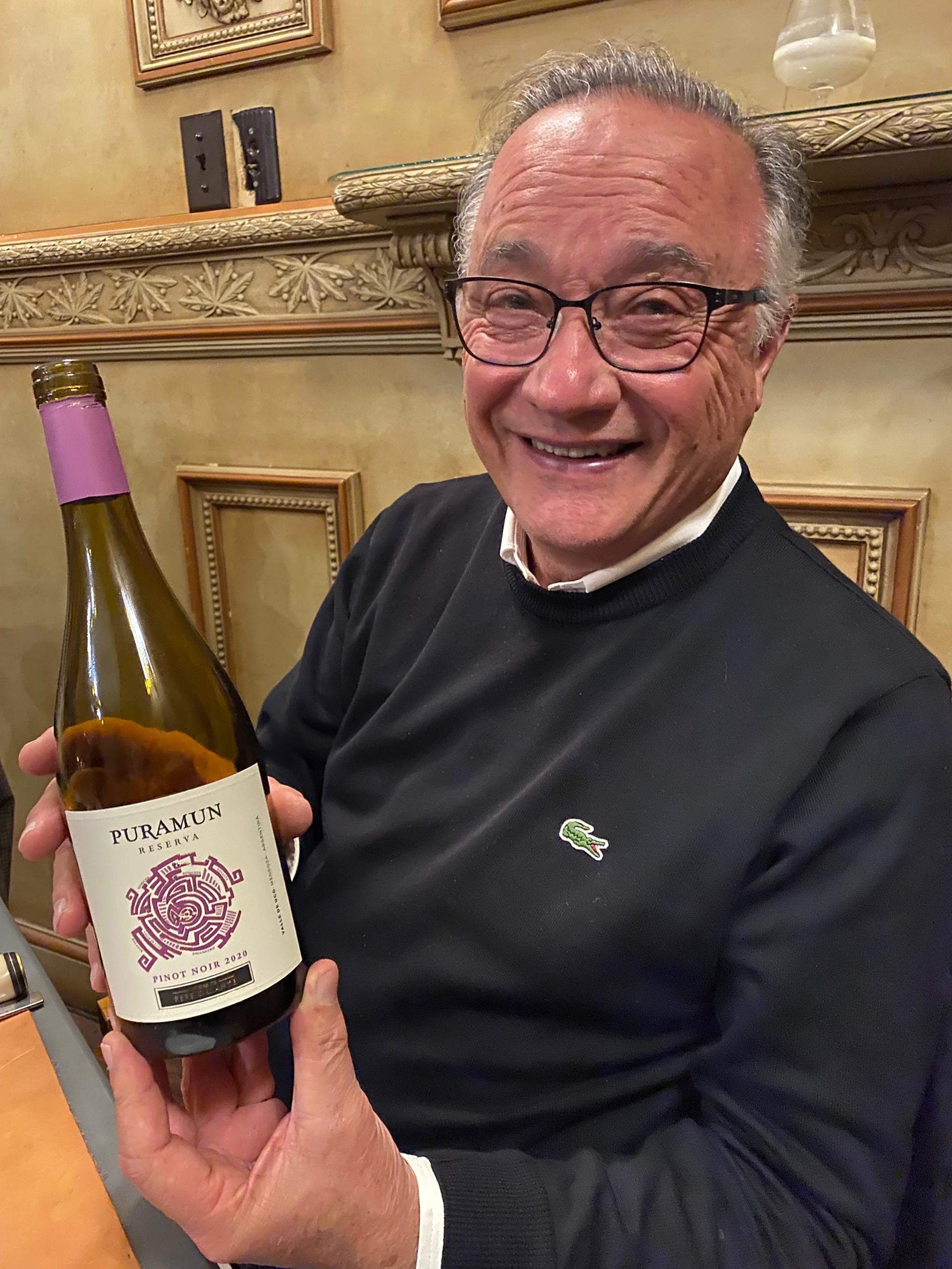 Este vino es la última creación de José "Pepe" Galante