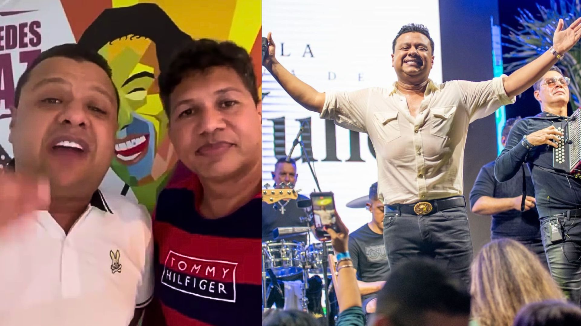 Rafael Santos reveló quién le enseñó a cantar y no fue padre, Diomedes Díaz  - Infobae