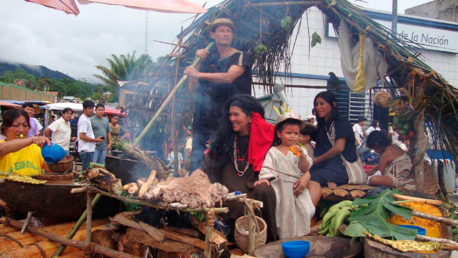 La comida es de los principales protagonistas durante los días que duran los Carnavales de Ucayali (Andina)