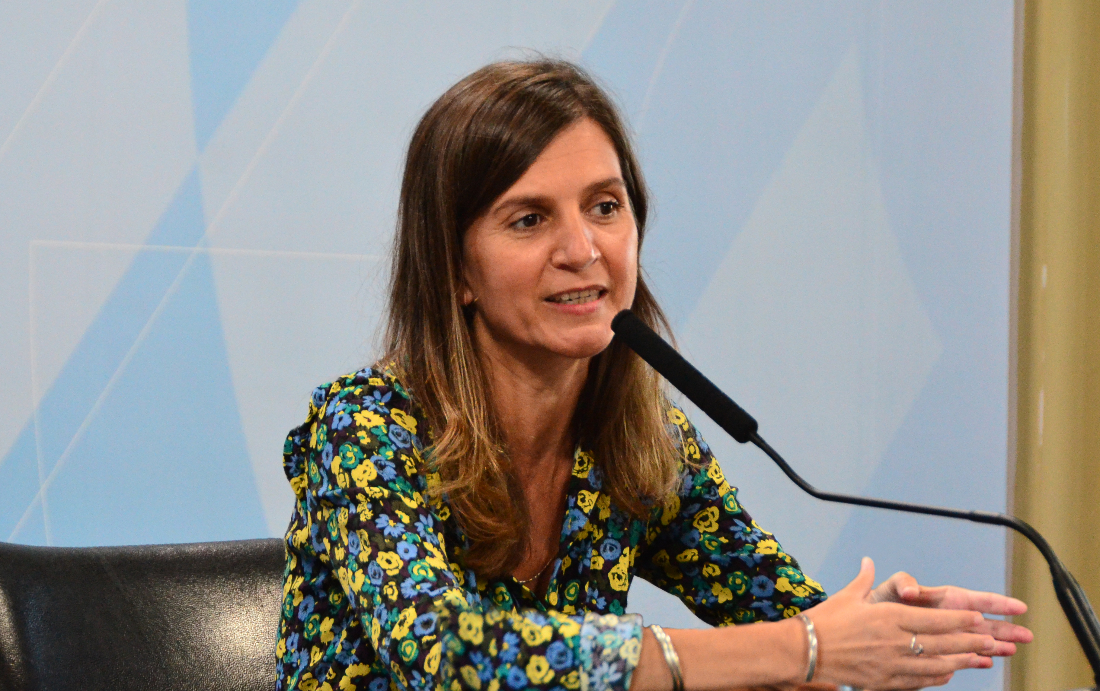 Fernanda Raverta, titular de la Anses, aseguró que el plan de pago era una respuesta a una necesidad urgente 