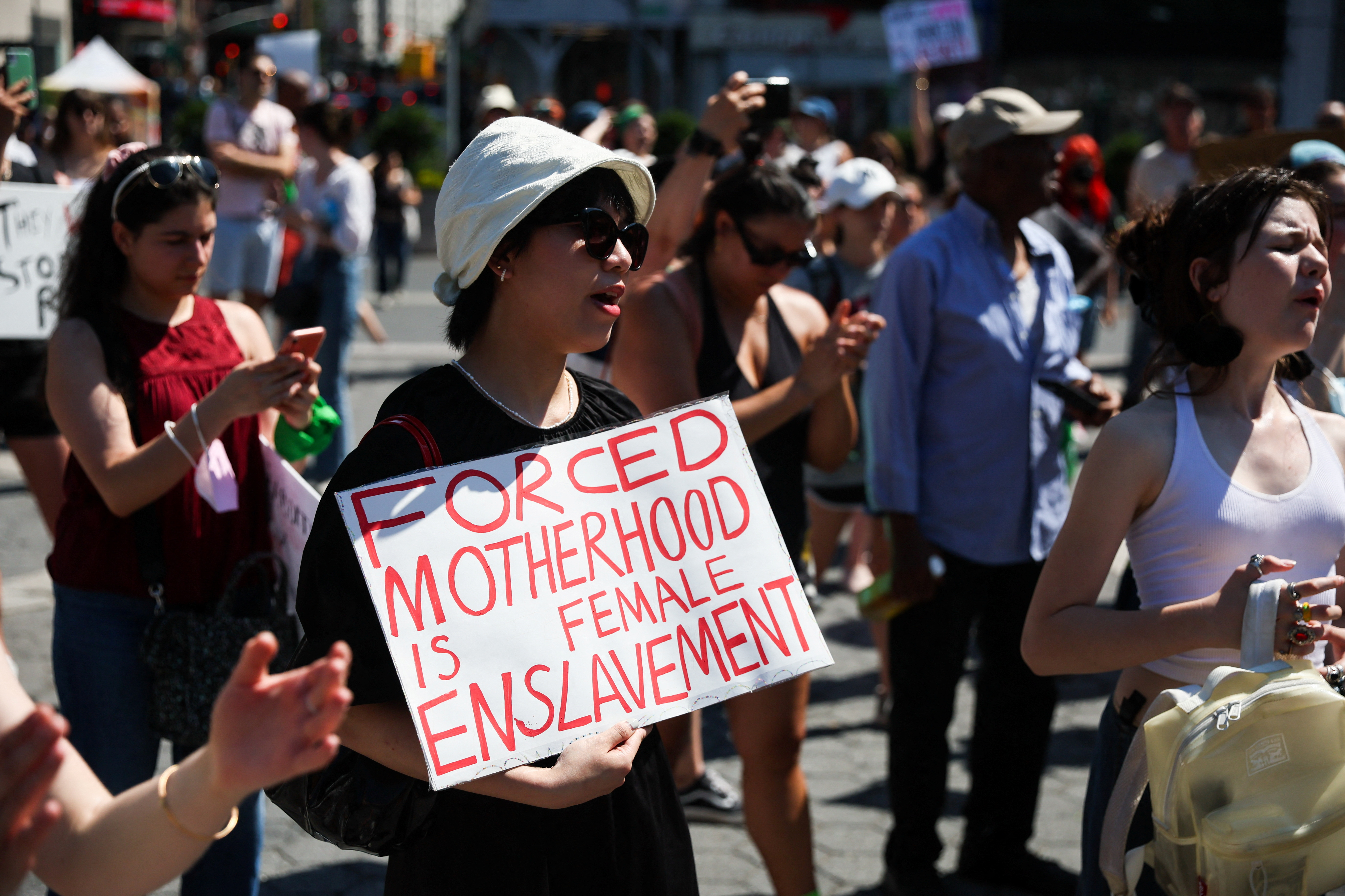 Manifestación por los derechos reproductivos este sábado en Washington (REUTERS/Shannon Stapleton)