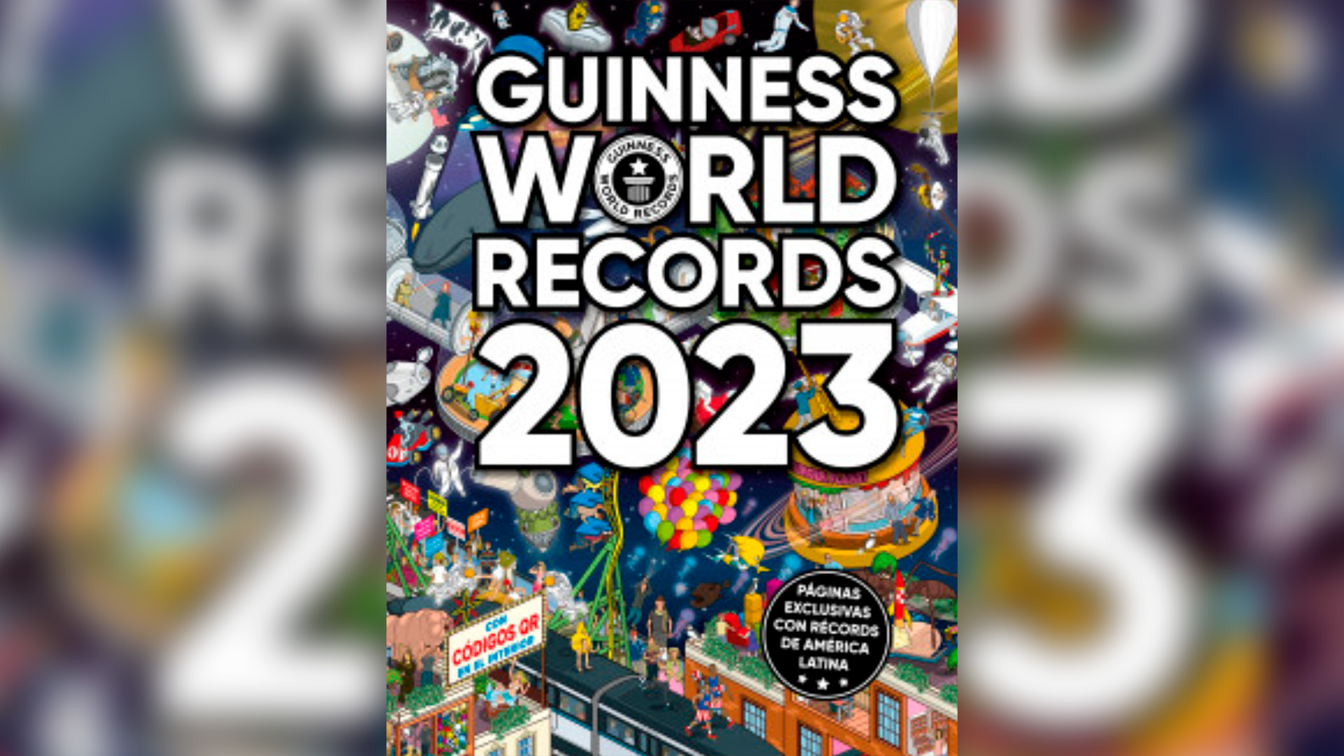 "Guinness World Records 2023", uno de los grandes clásicos de datos curiosos y extravagantes.