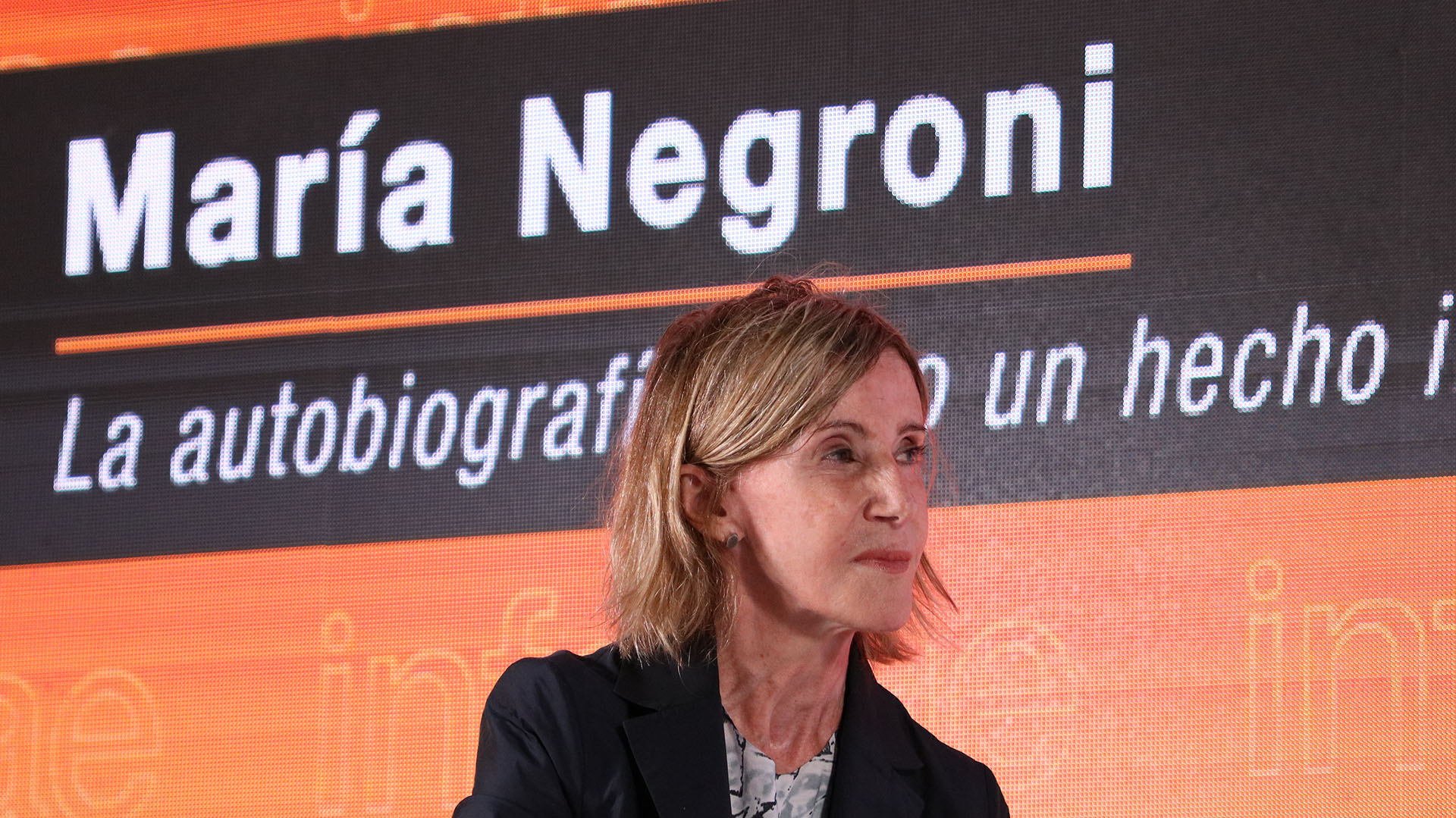 María Negroni, a cargo de la apertura del Filba.
