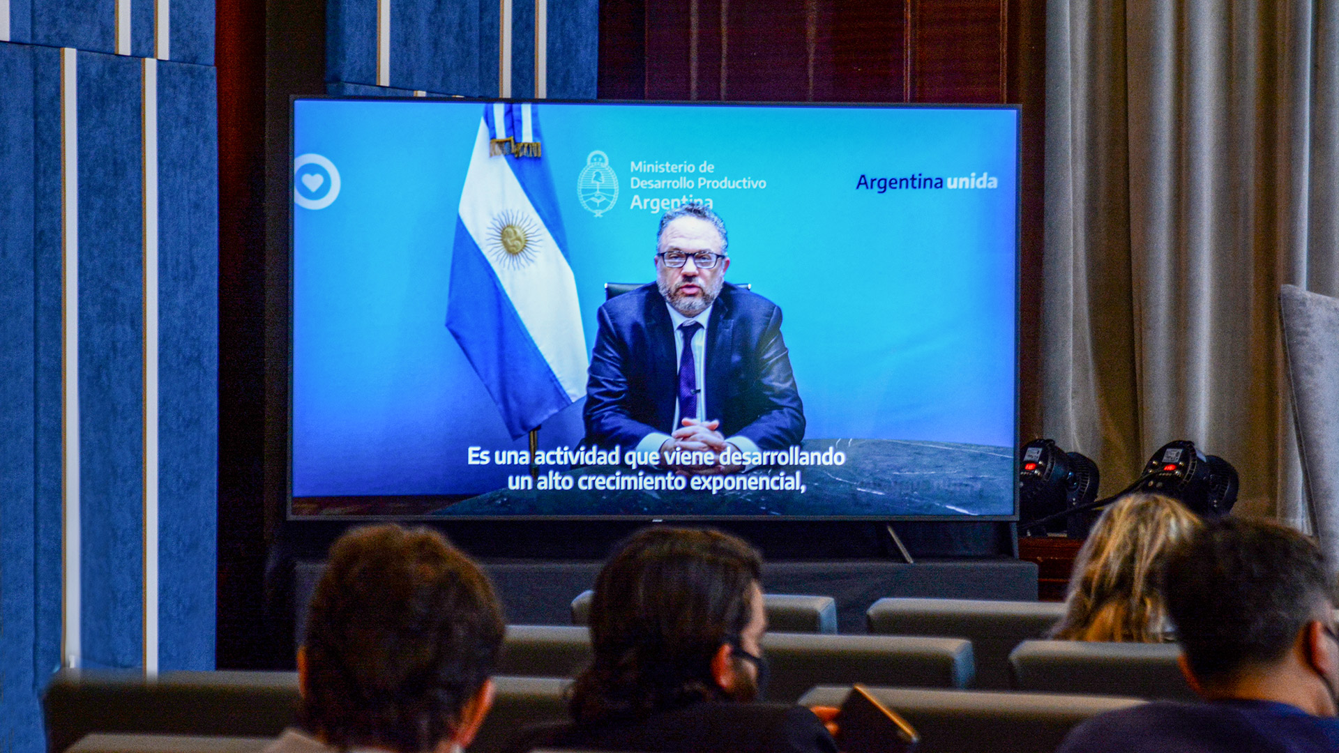 El ministro de Desarrollo Productivo, Matías Kulfas, abrió el Congreso Internacional de Cannabis este martes en Buenos Aires 