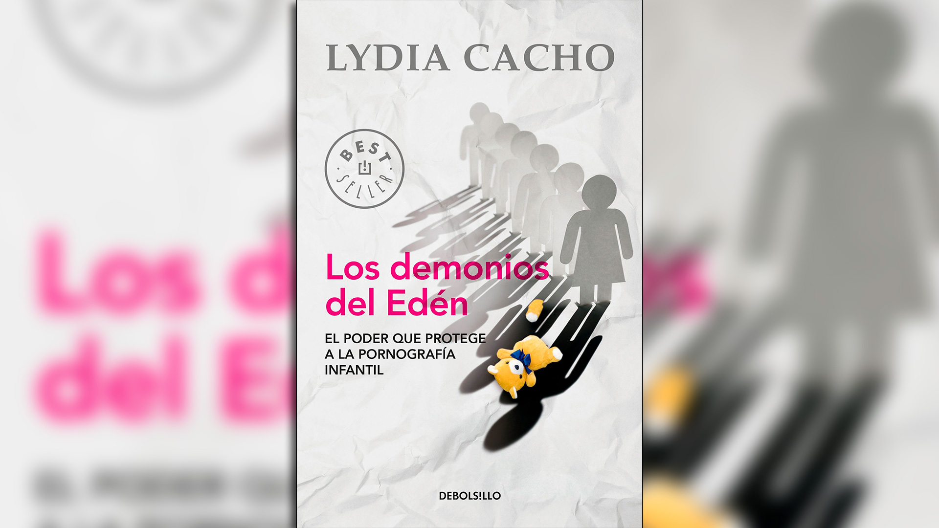 Portada del libro "Los demonios del Edén", de Lydia Cacho, en su edición DeBolsillo (Penguin Random House).