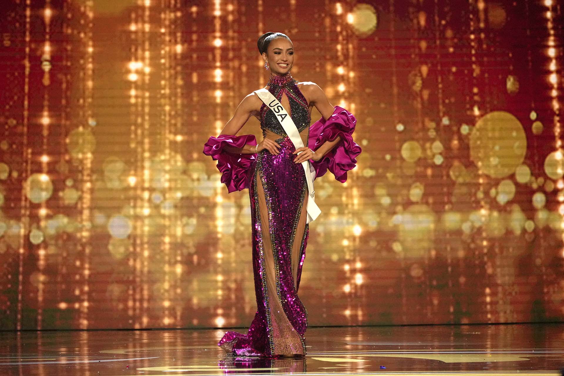 Miss Estados Unidos, R'Bonney Gabriel (AFP)