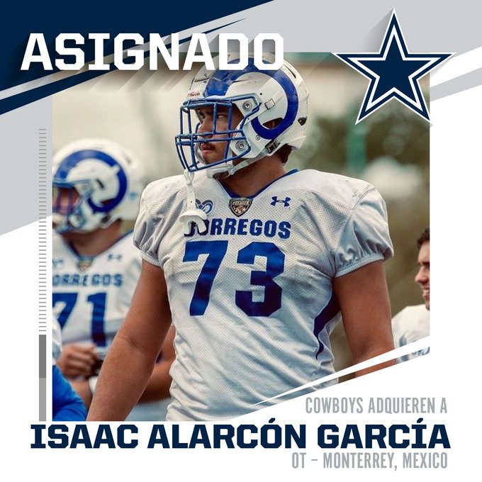 Revelan cuál sería el rol de Isaac Alarcón con los Dallas Cowboys esta  temporada 2021 de NFL - Infobae