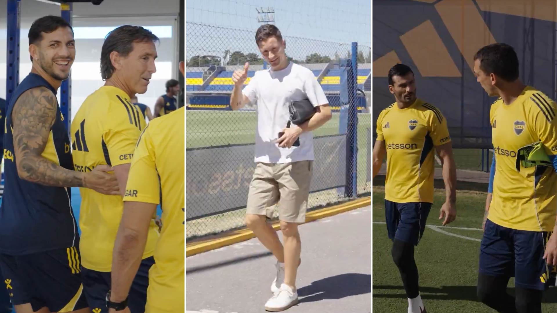 Así fue el primer día de pretemporada de Boca Juniors: tres bajas, dos renovaciones y una llamativa presencia entre los descartados