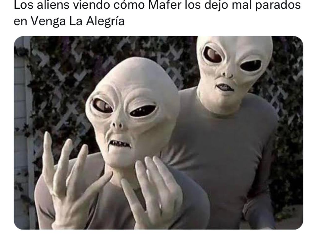 Los mejores memes de Mafe Walker, la mujer que aseguró hablar en idioma  alienígena en “Venga La Alegría” - Infobae