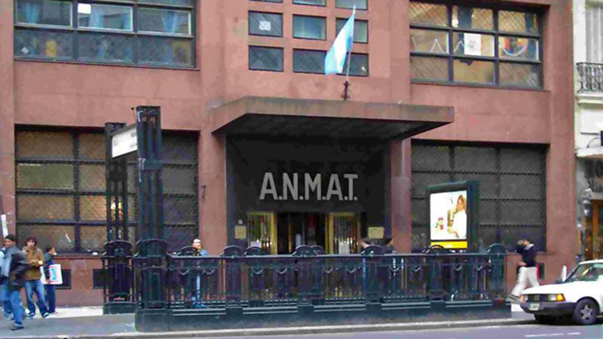 La sede principal de la Anmat