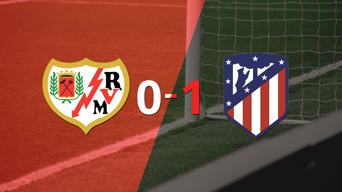 Atlético de Madrid se impuso con lo justo ante Rayo Vallecano