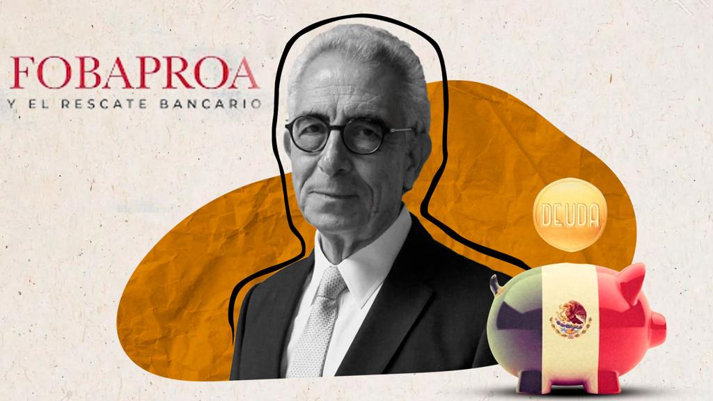 El Fobaproa, aprobado durante el sexenio de Ernesto Zedillo, pasó la deuda de los bancos a ser considerada como deuda pública (fotoarte: Infobae México)