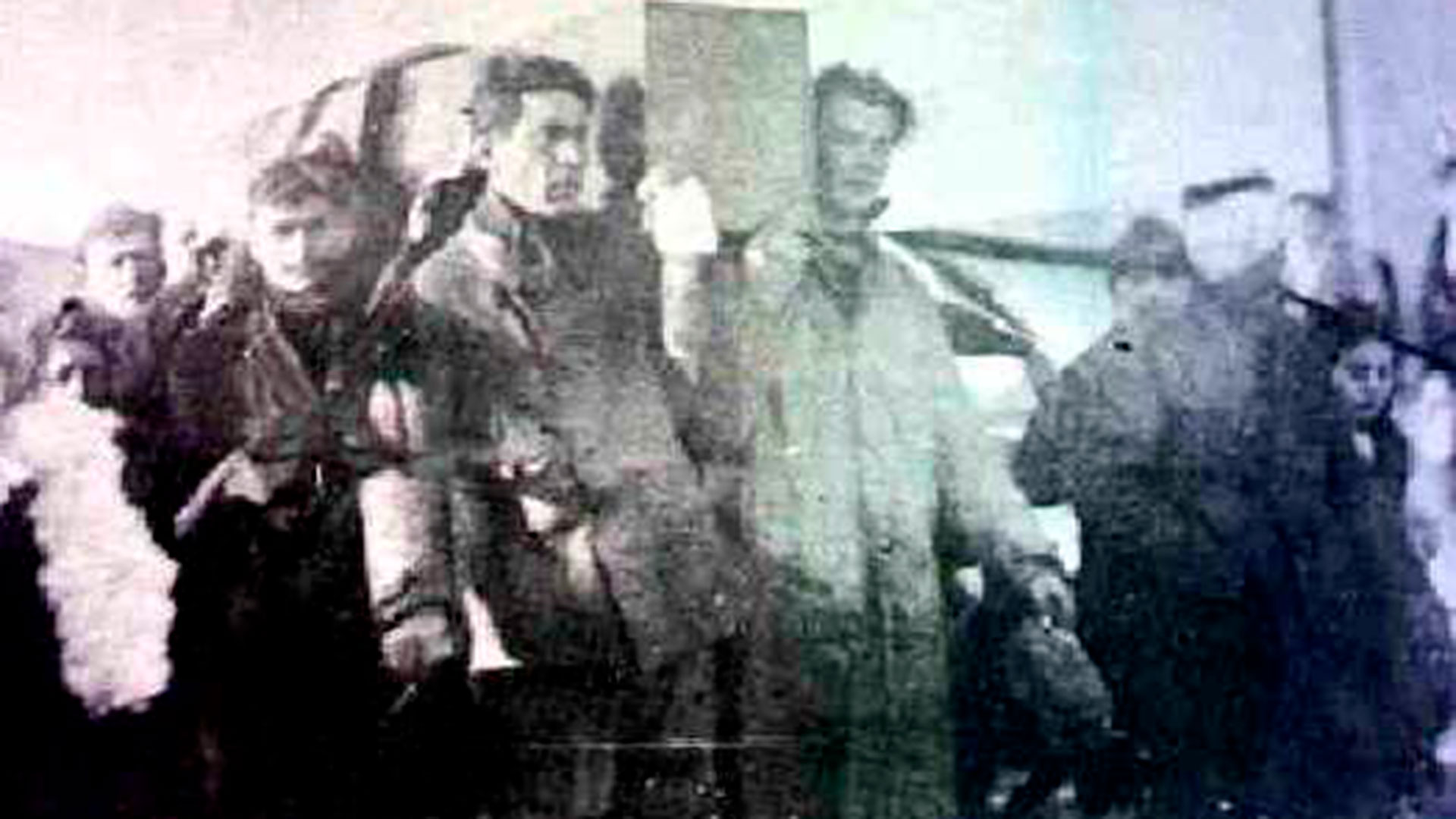 Entierro del obrero Zacarías Gracián, mayo de 1921